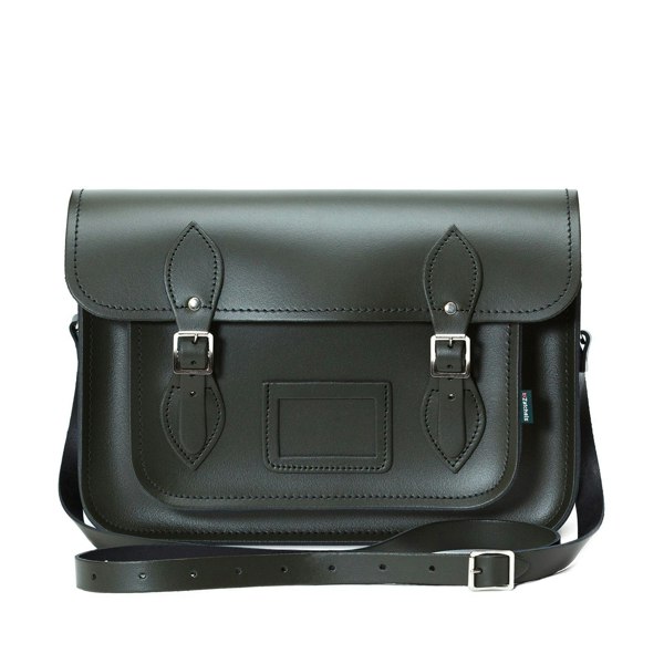 Ivy Green Leather Satchel - Satchel - Zatchels