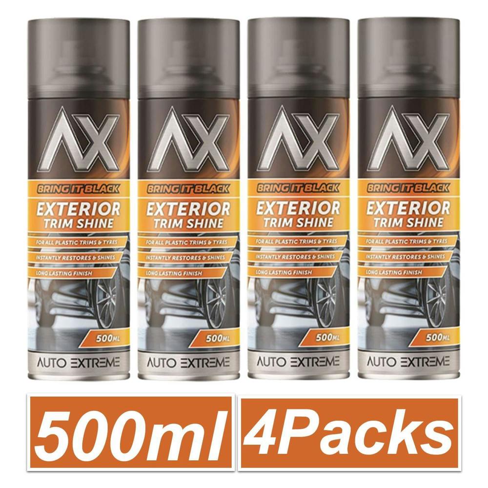 Auto Extreme 4X - Bring it Black Exterior Trim Shine Spray 500ml