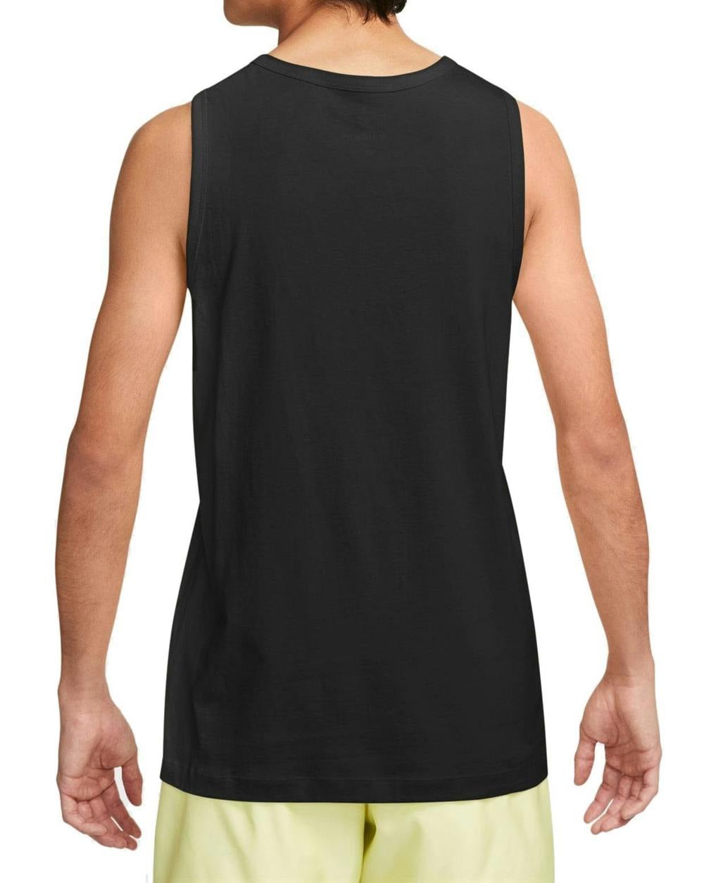 Nike Men's Swoosh Big Logo Vest/Tank Top Black