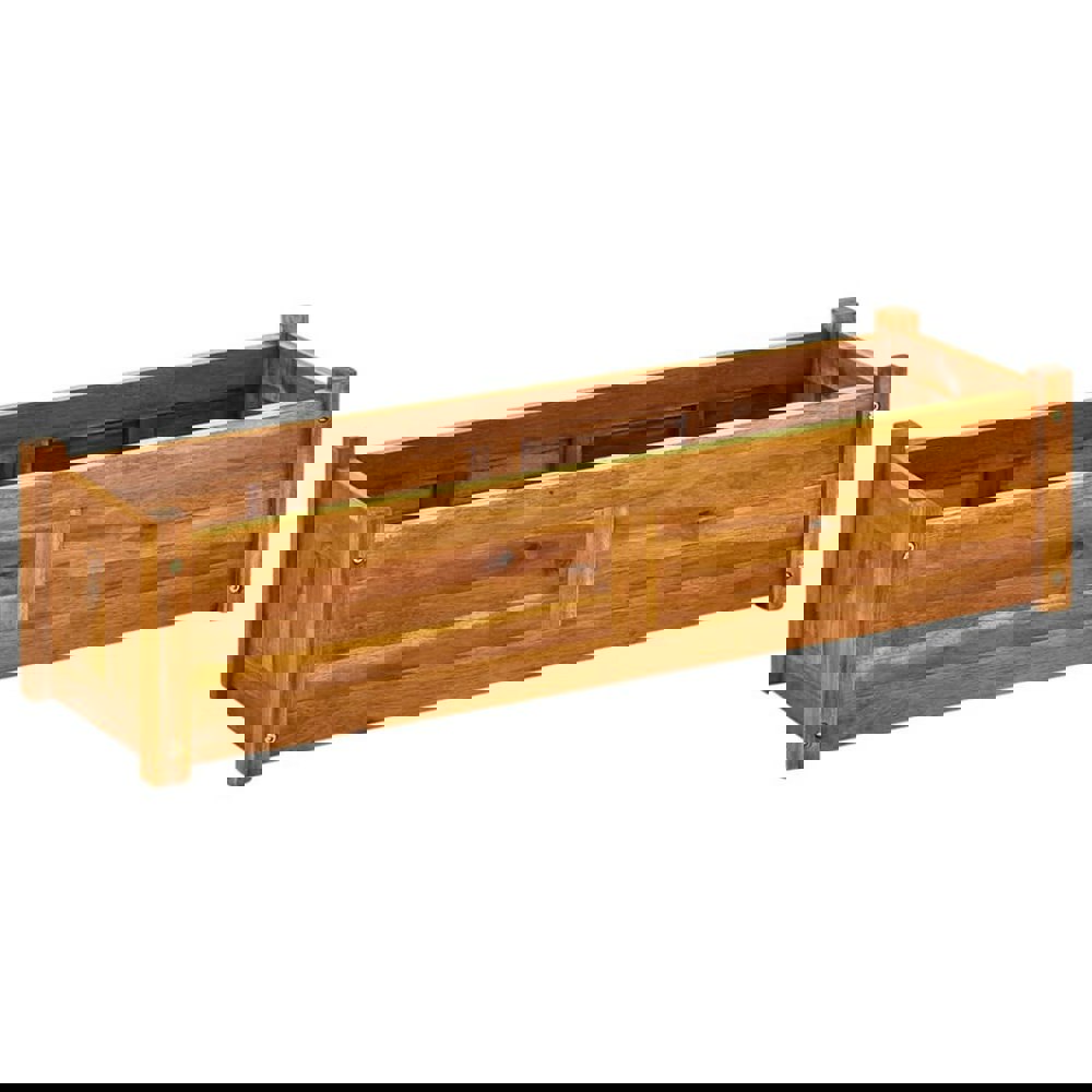 Berkfield Garden Raised Bed Acacia Wood 100x30x25 cm