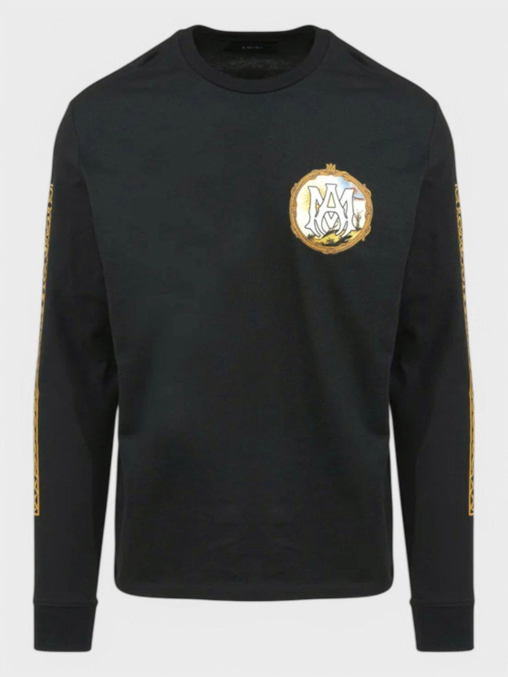 Amiri Landscape Frame Ls Tee Black - Supplied FashionAmiri