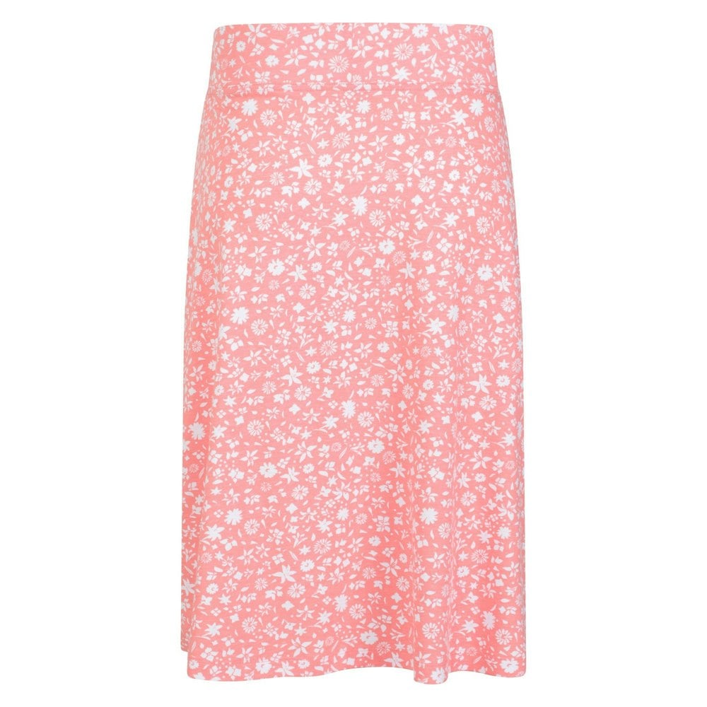 Mountain Warehouse Womens/Ladies Waterfront Floral Jersey Midi Skirt - Red