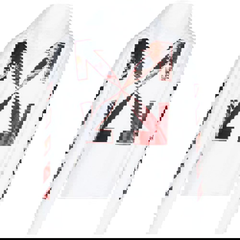 Off-White Caravaggio Oversized Hoodie - White