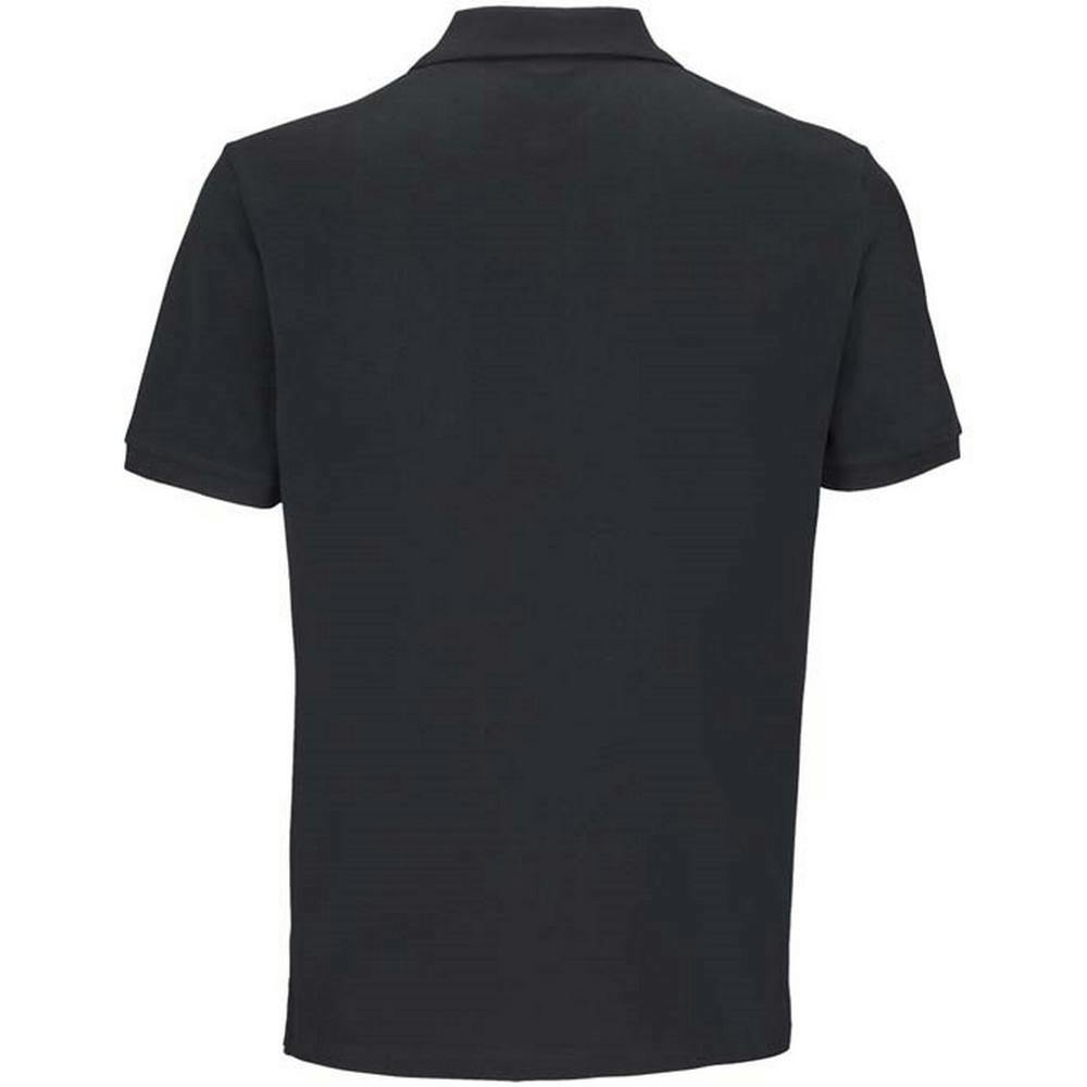 SOLS Unisex Adult Pegase Pique Polo Shirt - Black