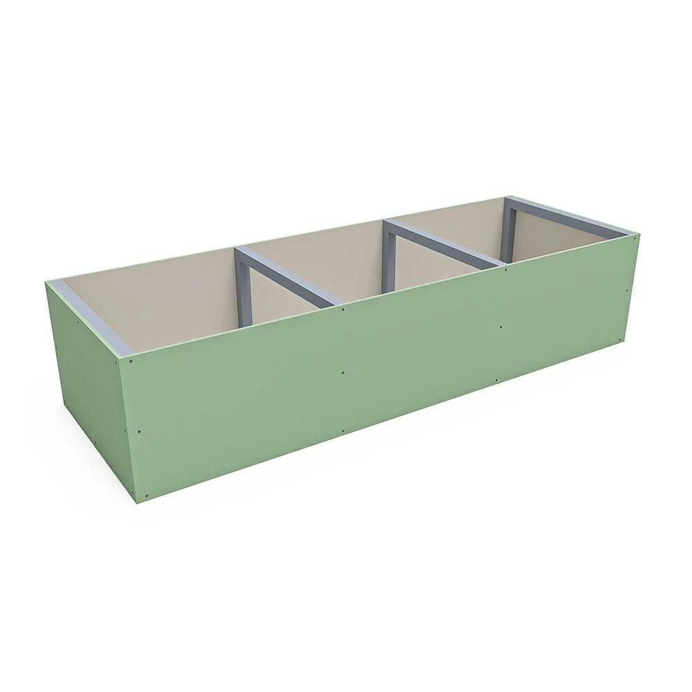 Dunster House Green Garden Bed Planter 1800mm x 600mm x 400mm