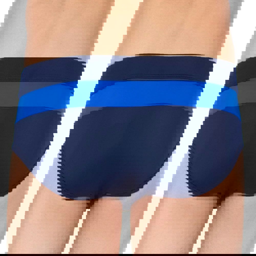 Hom Barbado Swim Midi Briefs, Navy