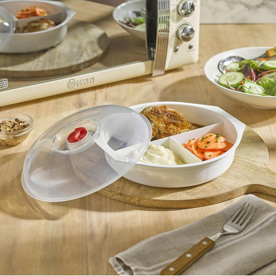 Scotts of Stow Sectioned Microwaveable Casserole Dish