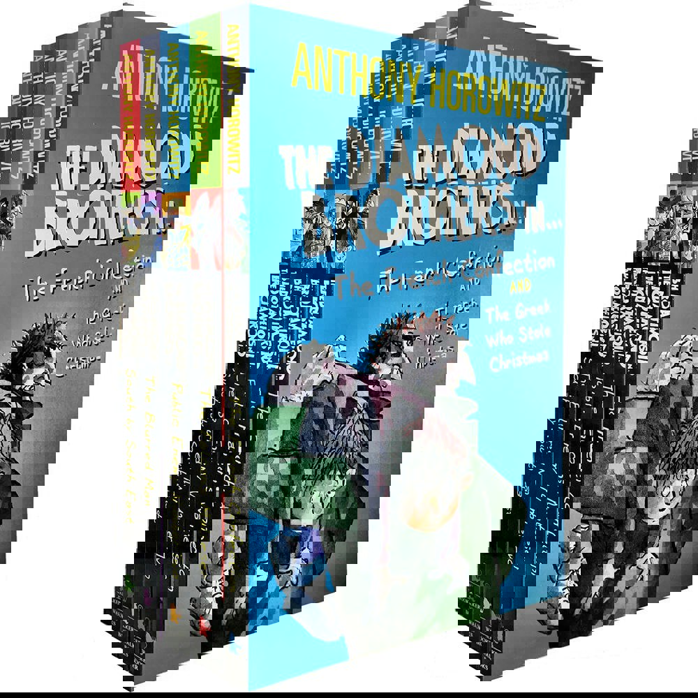 Diamond Brothers Detective Agency Collection By Anthony Horowitz 5 Books Set - books 4 people