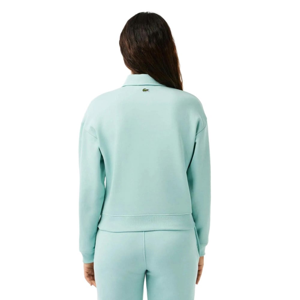 Lacoste Womens/Ladies Relaxed Fit Polo Sweatshirt - Green
