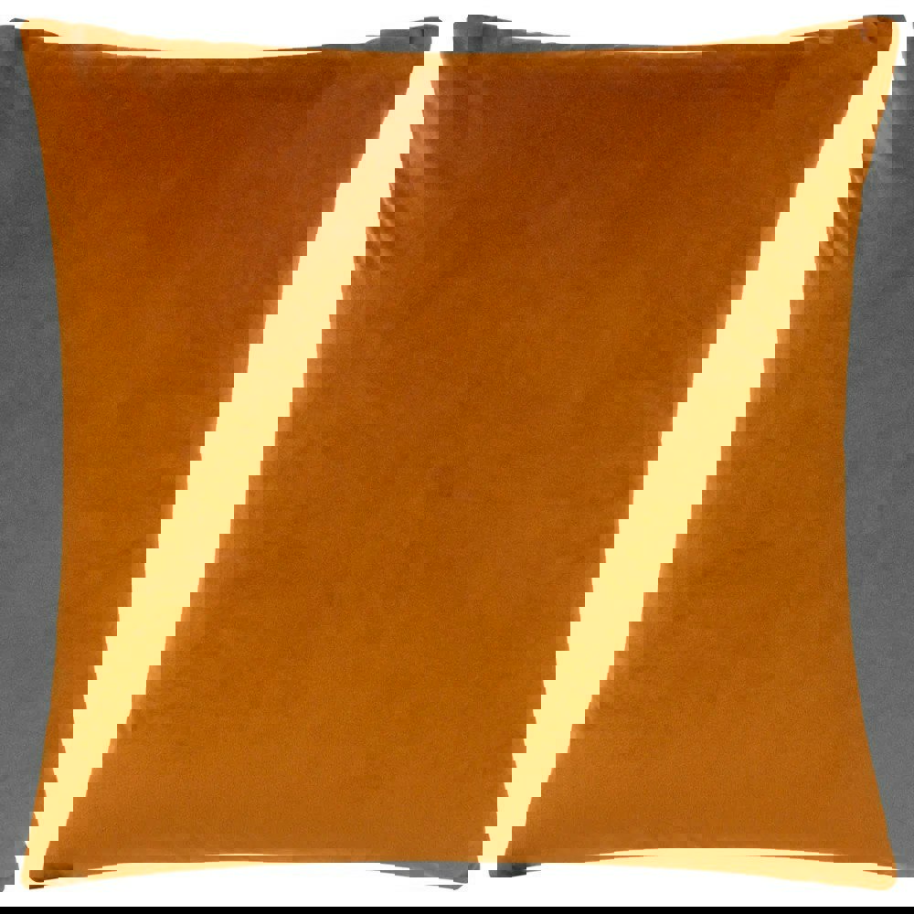 Paoletti Ledbury Jacquard Cushion Cover - Ginger/Grey