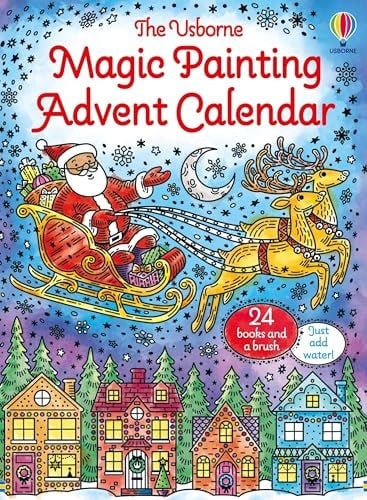 The Usborne Magic Painting Advent Calendar (Magic Painting Books)