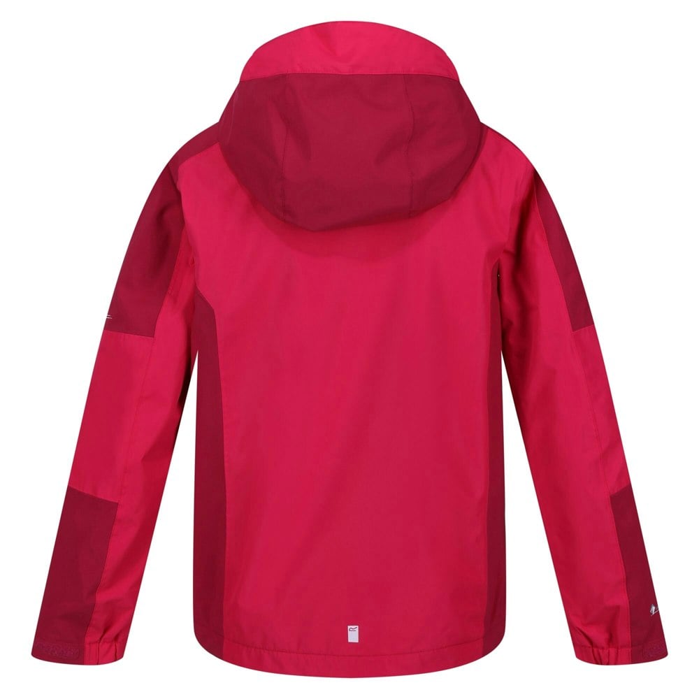 Regatta Childrens/Kids Highton IV Waterproof Jacket - Pink Potion/Berry Pink