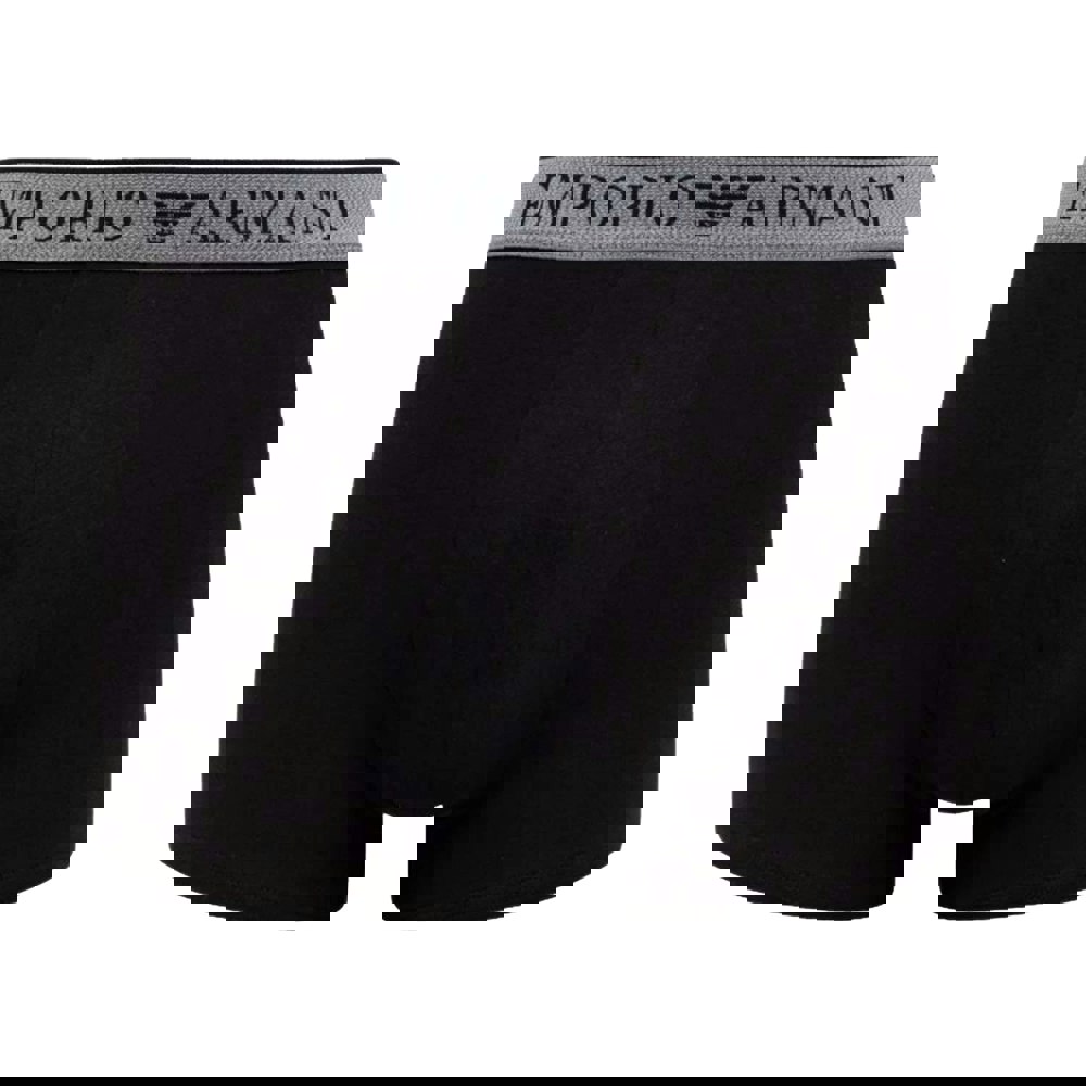 Emporio Armani Mens Boxer Shorts (Pack of 2) - Black
