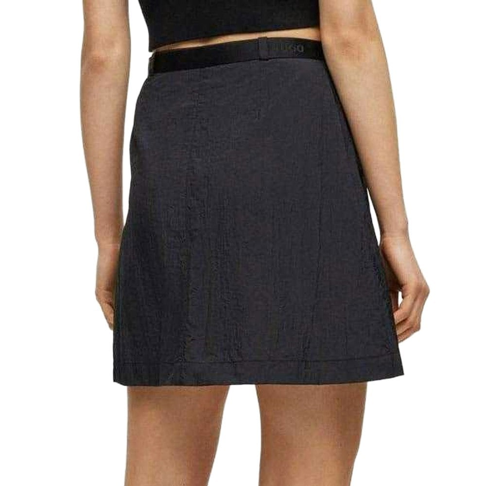 Hugo Womens/Ladies Radisa-1 Plain Skirt - Black