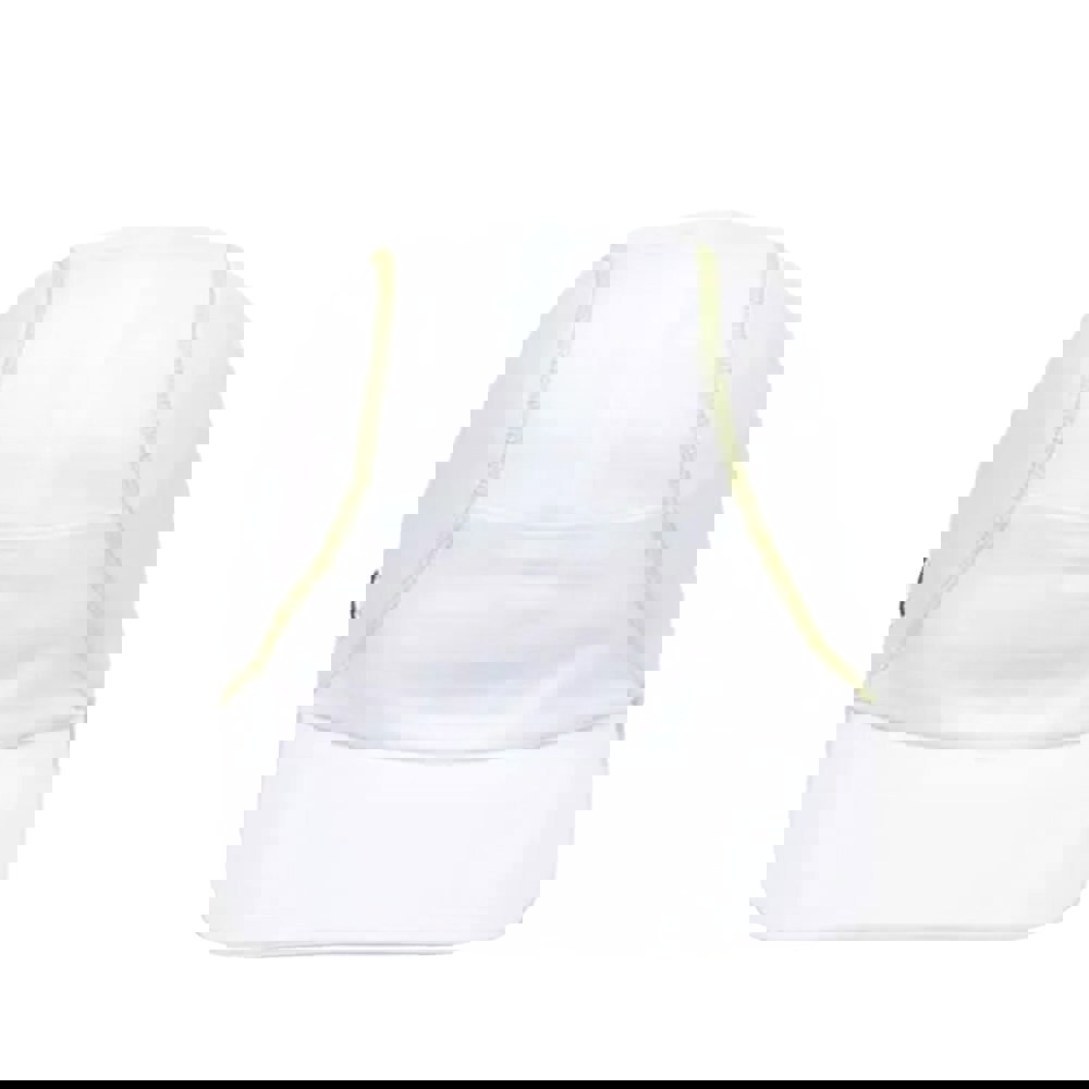 Lacoste Mesh Panel Tennis Cap - White