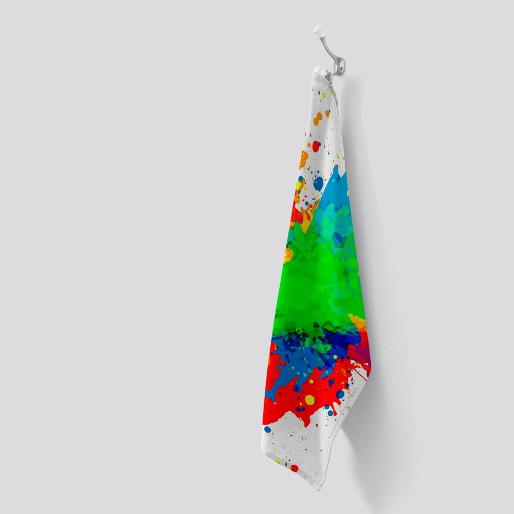 Warren Reed Paint Splash! Tea Towel