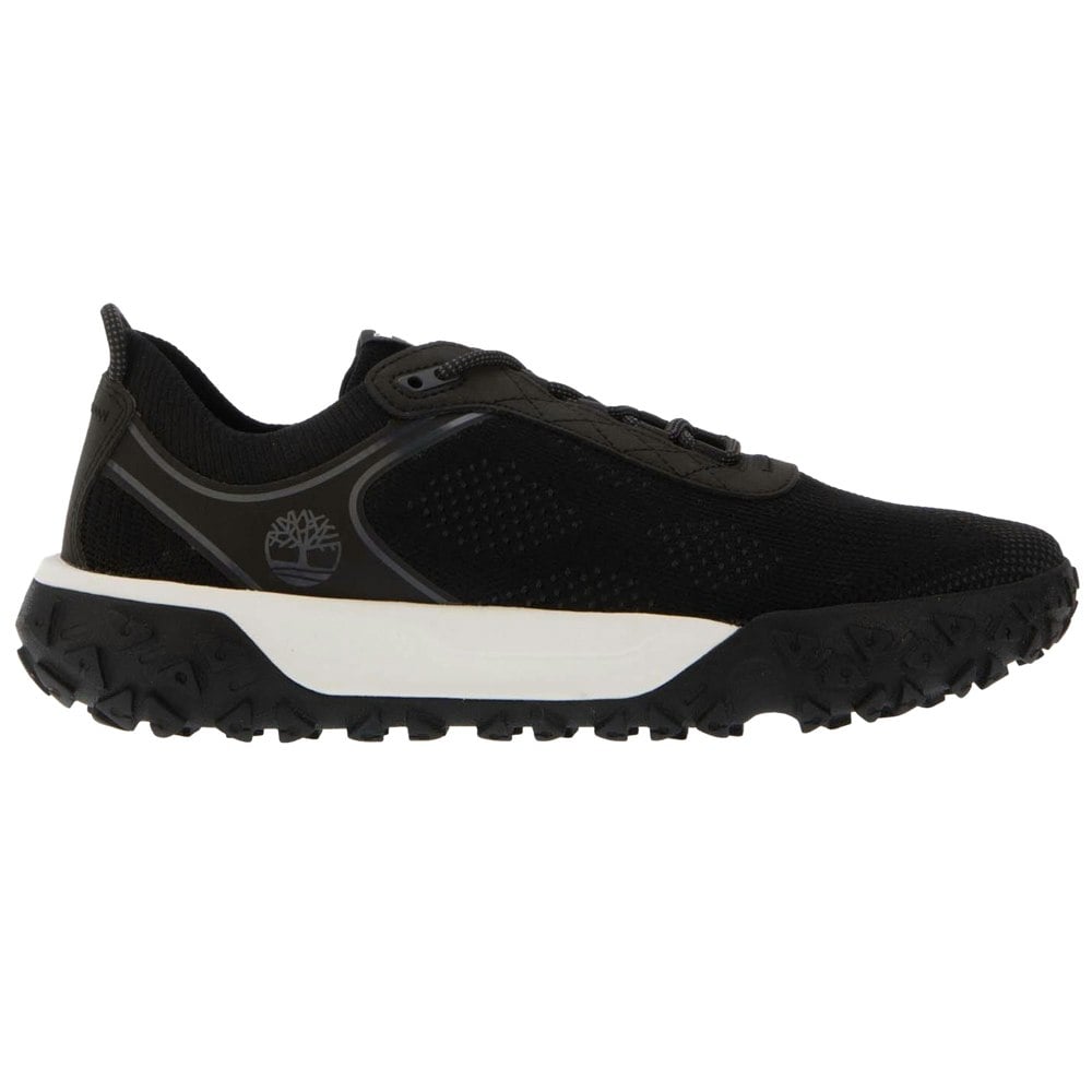 Timberland Mens Motion 6 Leather GreenStride Trainers - Black/White