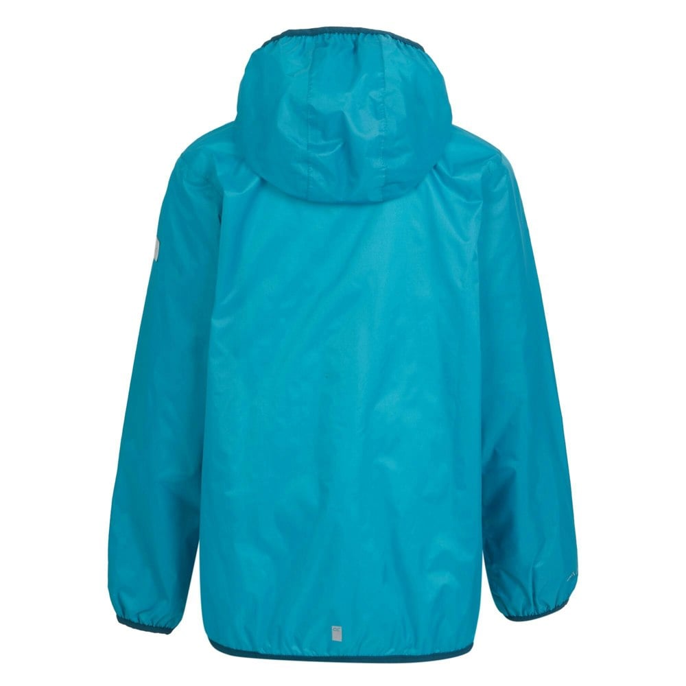 Regatta Great Outdoors Childrens/Kids Lever II Packaway Rain Jacket - Blue