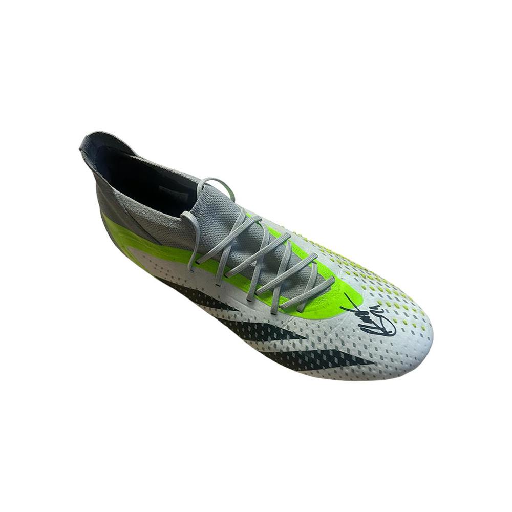 Vinícius Souza Signed & Match-Worn Boot