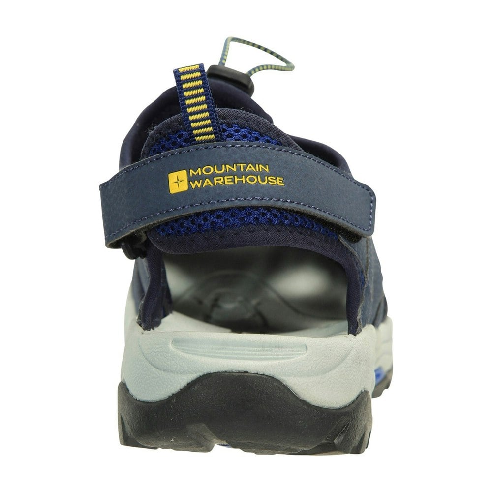 Mountain Warehouse Mens Rift Drainage Sandals - Blue