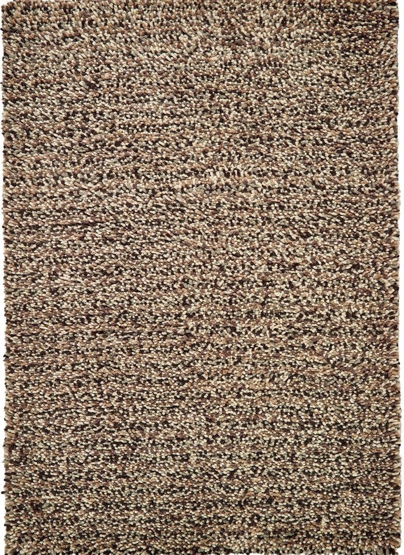 Hard Rug Rocks Rocks Shaggy Beige Wool Rug – Thick Tubular Pile | Rackhams