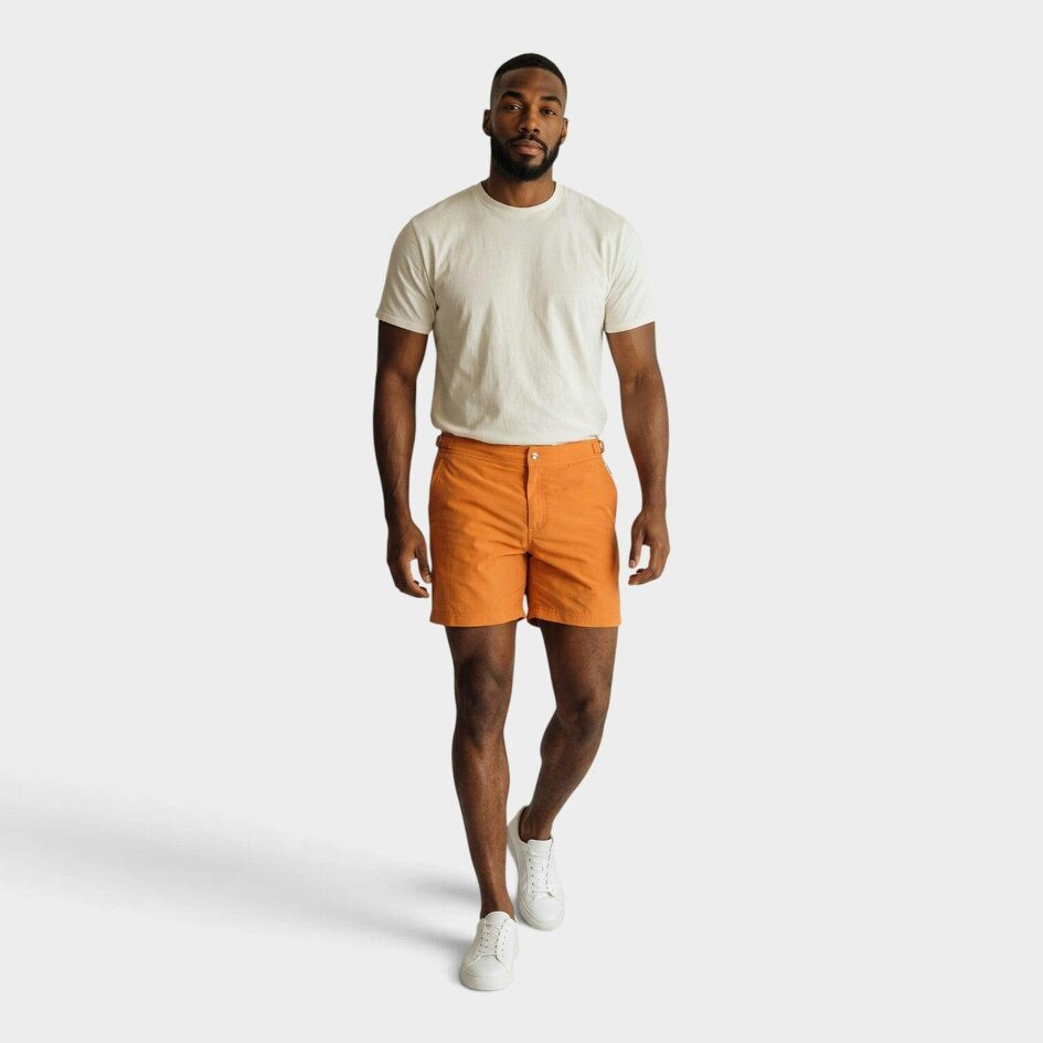 Orlebar Brown Setter Ember Swim Shorts Orange