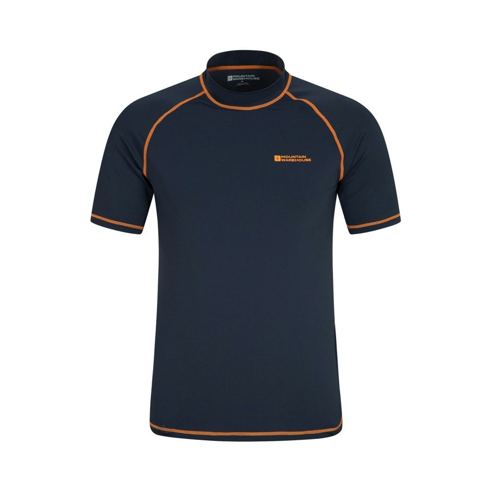 Mountain Warehouse Mens UV Protection Rash Top - Navy