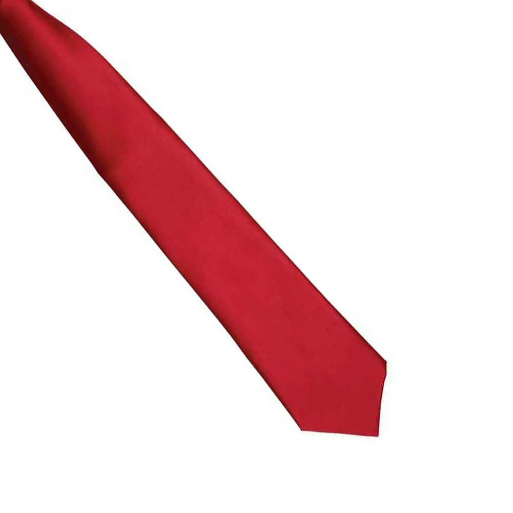 Premier Unisex Adult Satin Tie - Burgundy