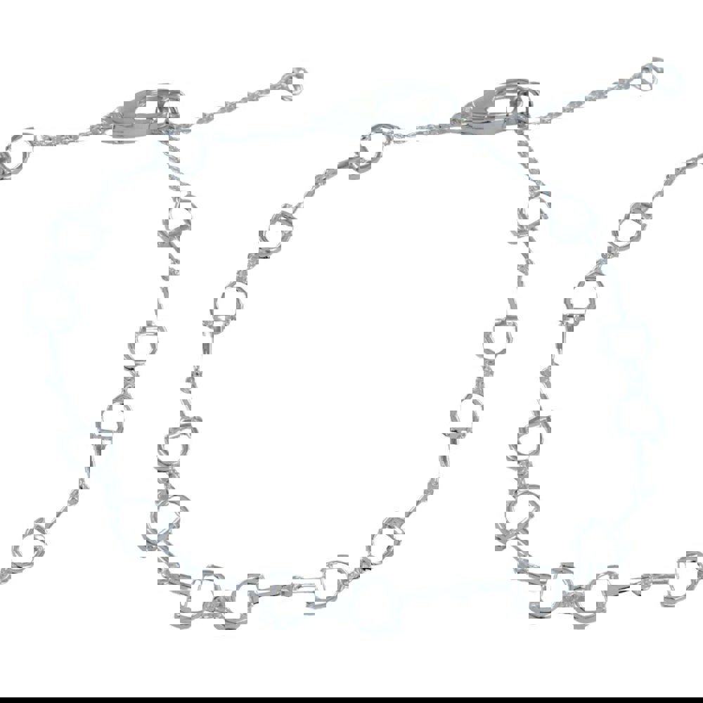Sterling Silver Snaffle Bracelet - Reeves & Reeves