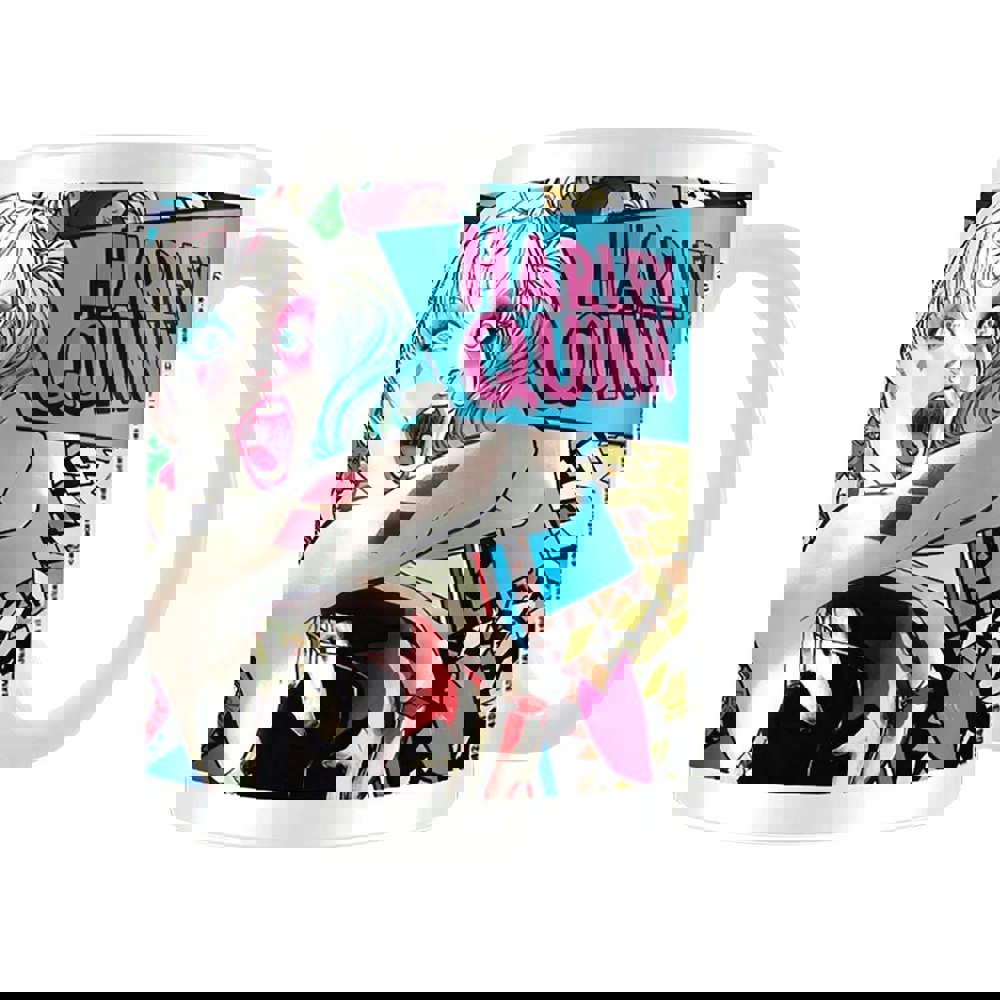 Batman Neon Harley Quinn Mug - Multicoloured