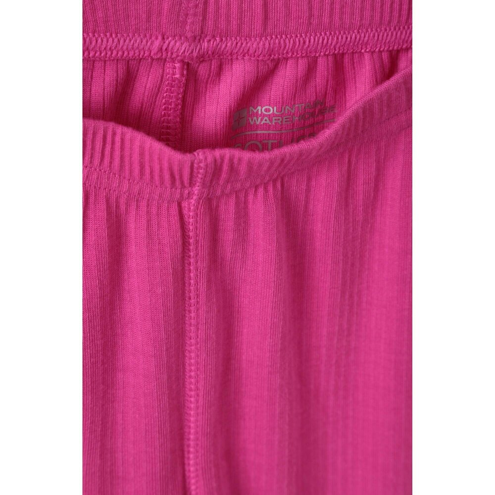 Mountain Warehouse Kids Talus Thermal Bottoms - Pink - Pink - 100% Polyester