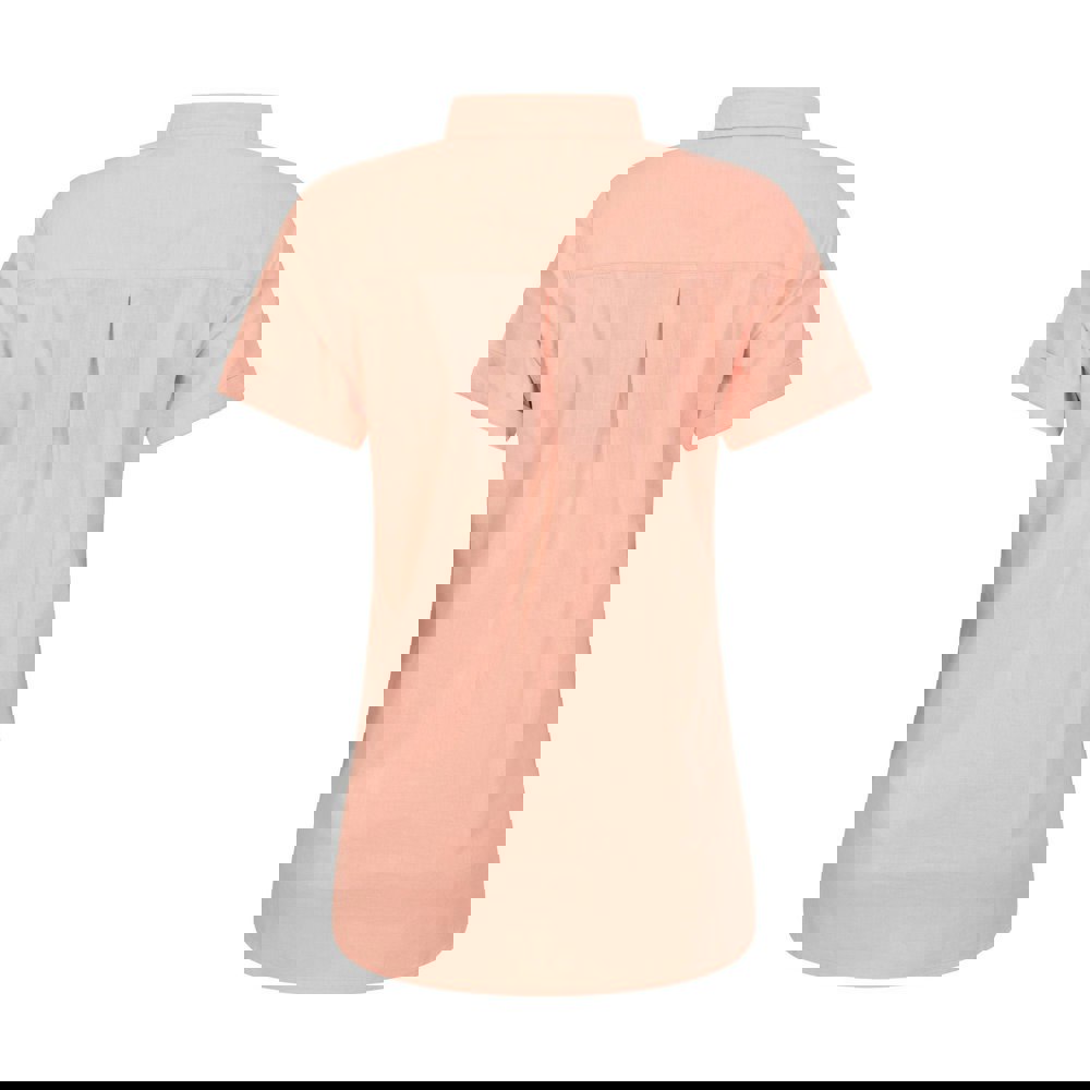 Mountain Warehouse Womens/Ladies Coconut Short-Sleeved Shirt - Coral