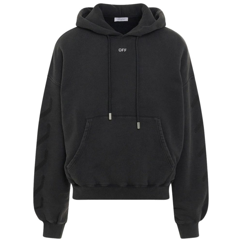 Off-White St Matthew Black Oversized Hoodie