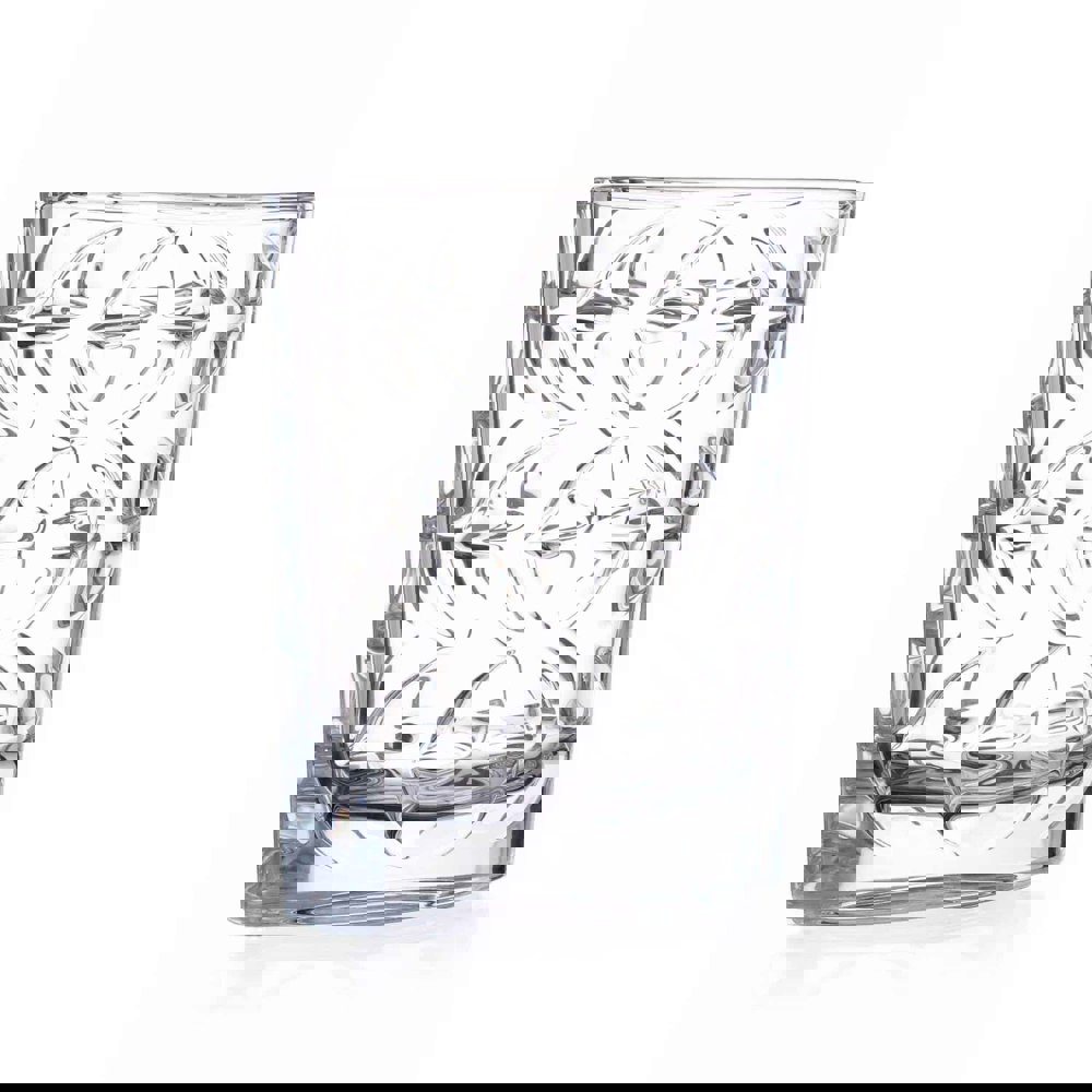 Diamante Eclipse Heavy Set Crystal Vase - 22cm