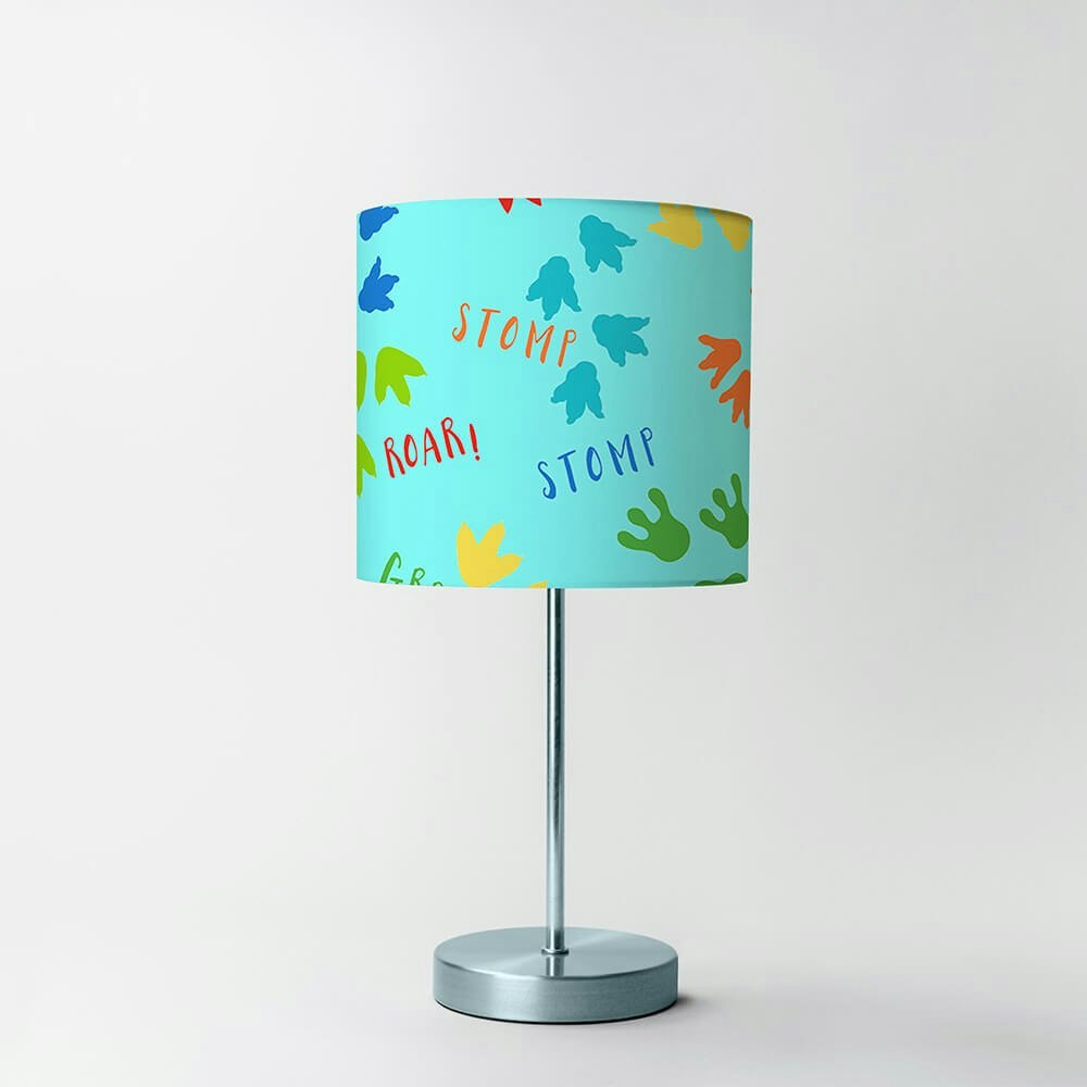 Dinky Dinosaur Reverse Table Lampshade Lampshade - Happy Linen Company