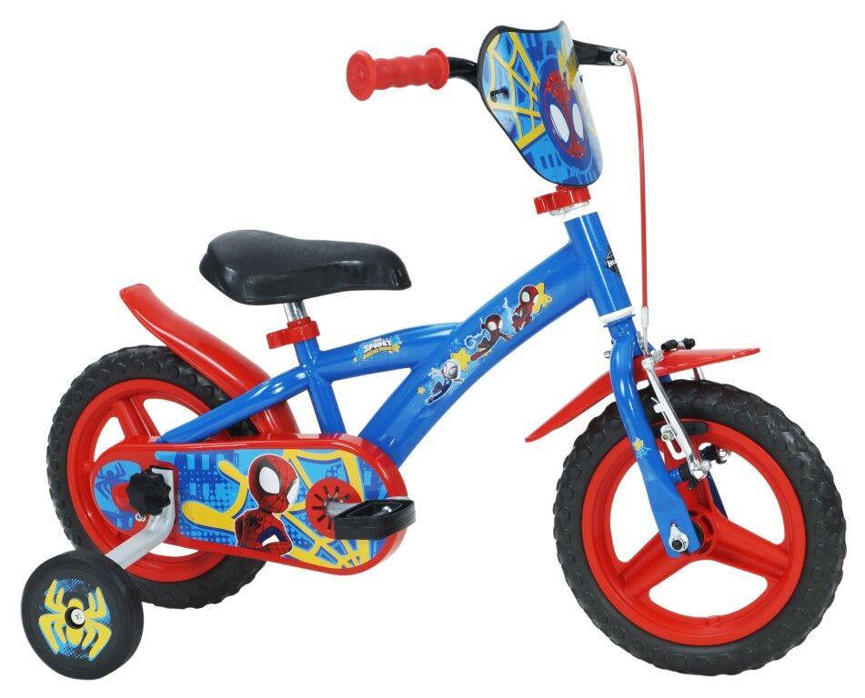 Huffy Marvel Spiderman & Friends 12" Kids Bike - Blue/Red