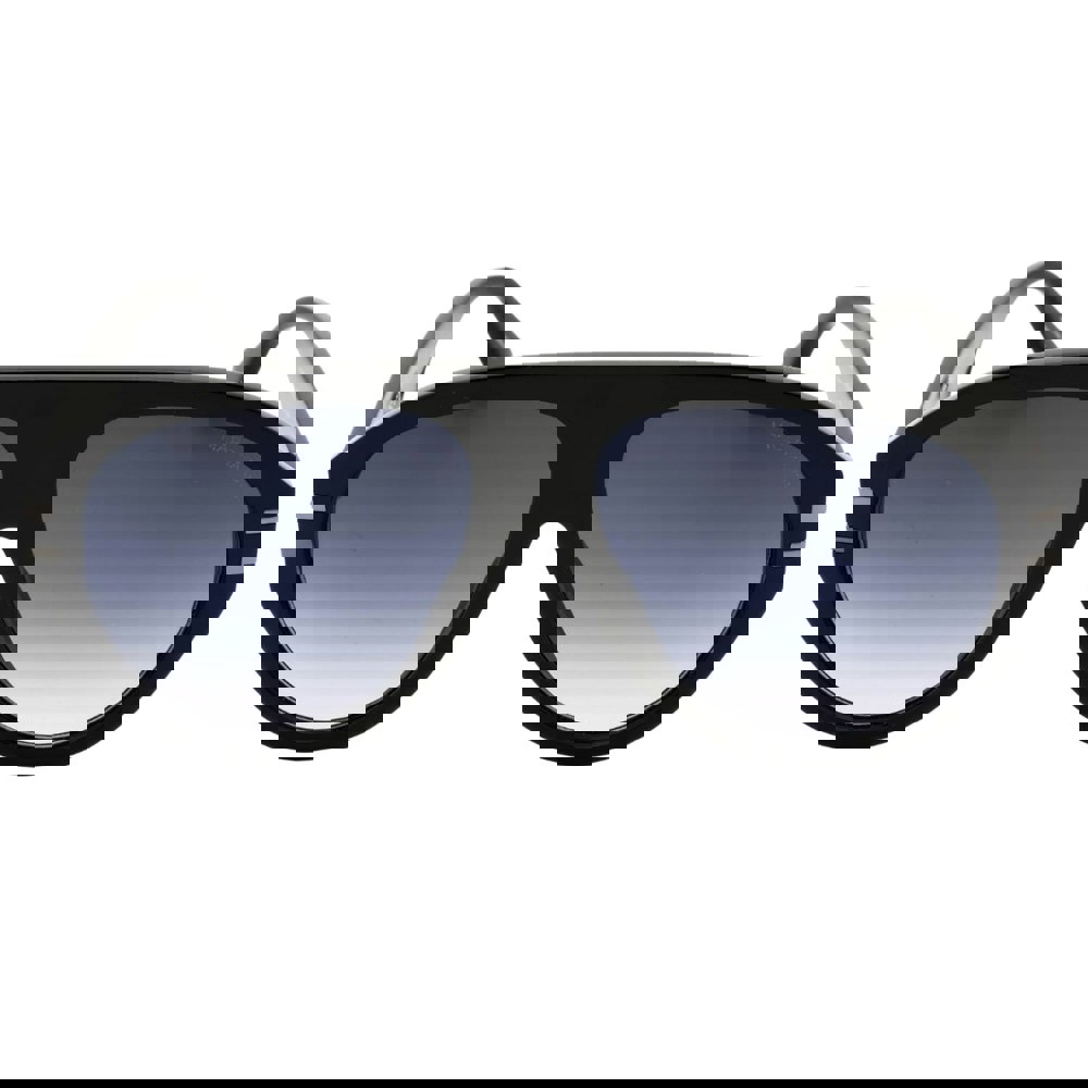 Marc Jacobs Large Oval Black Sunglasses One Size