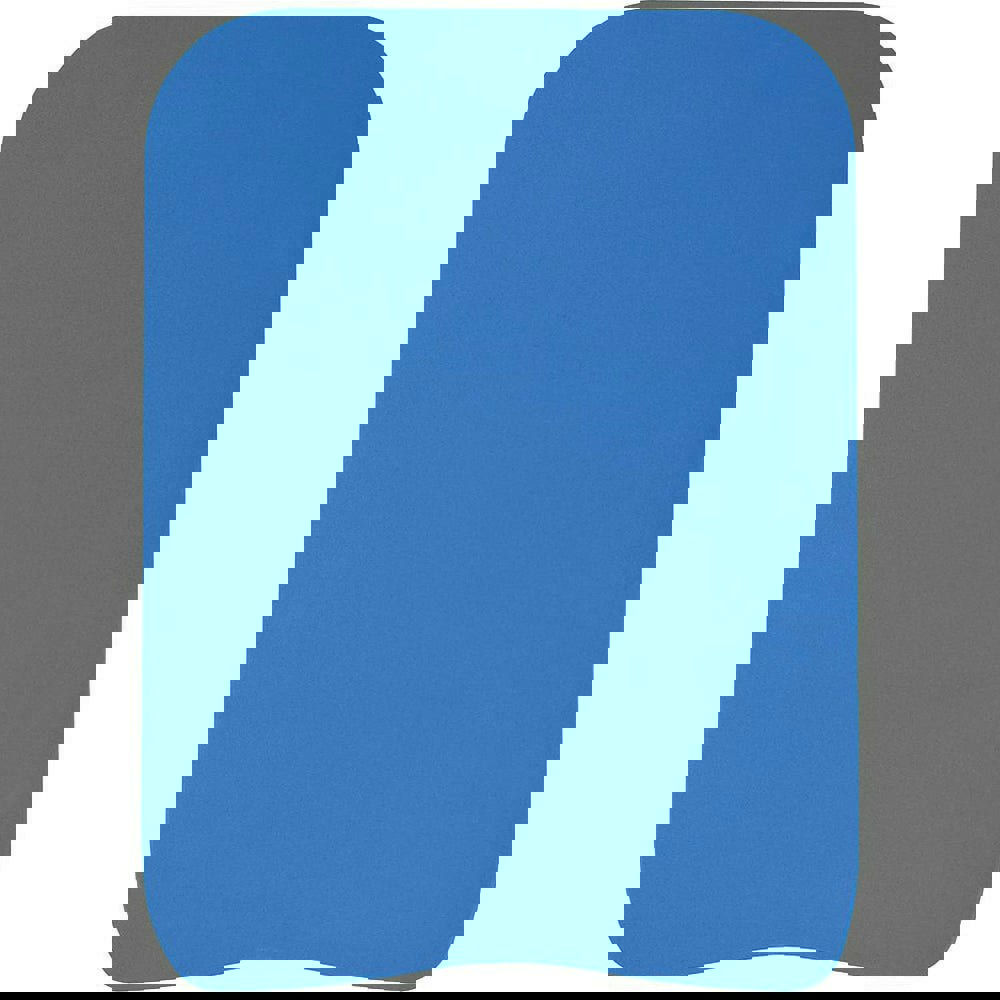 242x325mm Blue Swimming Pool Float - EVA Foam Kids Holiday Swim Practice Board