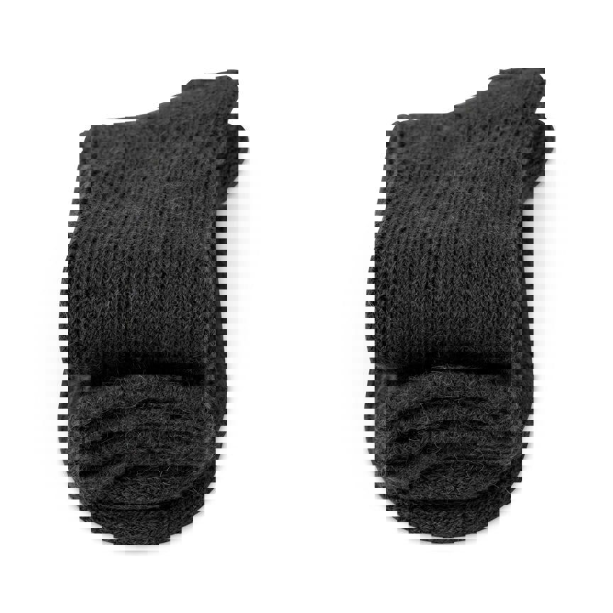 Alpaca walking socks - Black - Heating & Plumbing London - Alpaca walking socks