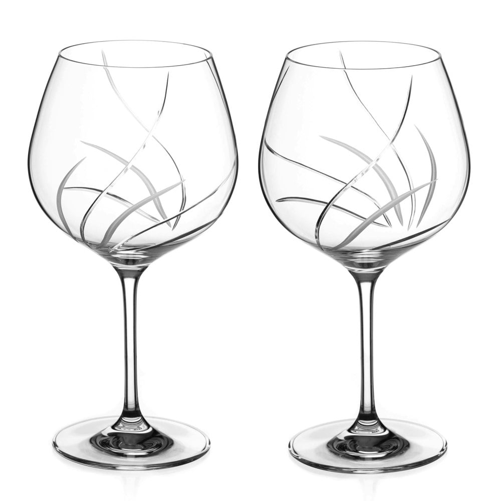 Diamante Meadow Collection Gin Glasses - Set of 2