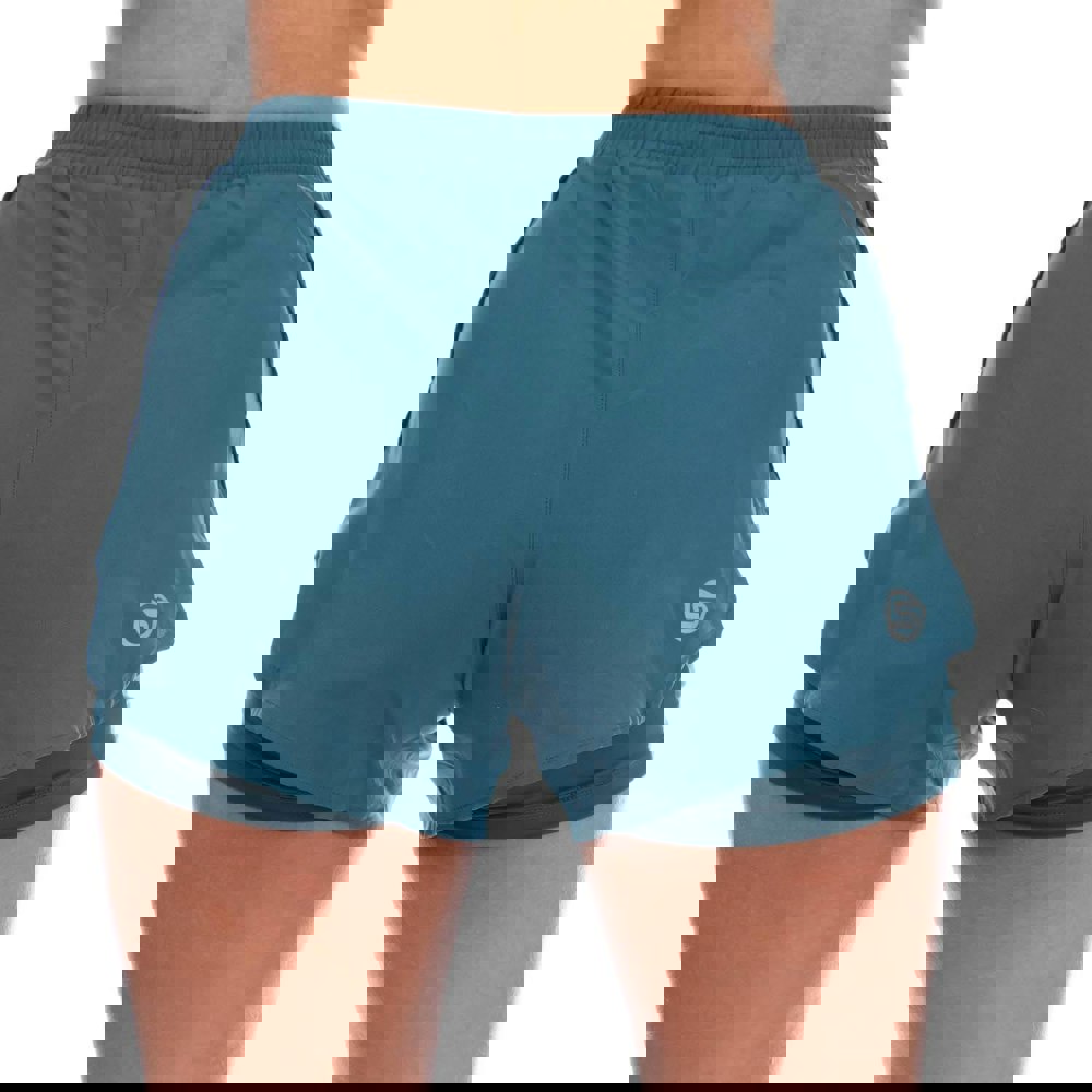 Skins Womens/Ladies Series-3 X-Fit Casual Shorts - Teal