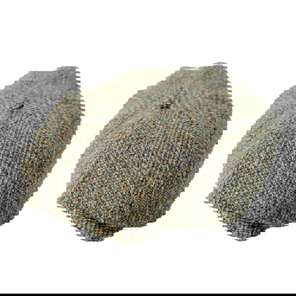 Gamble & Gunn Col- British Made Harris Tweed Button Top Cap