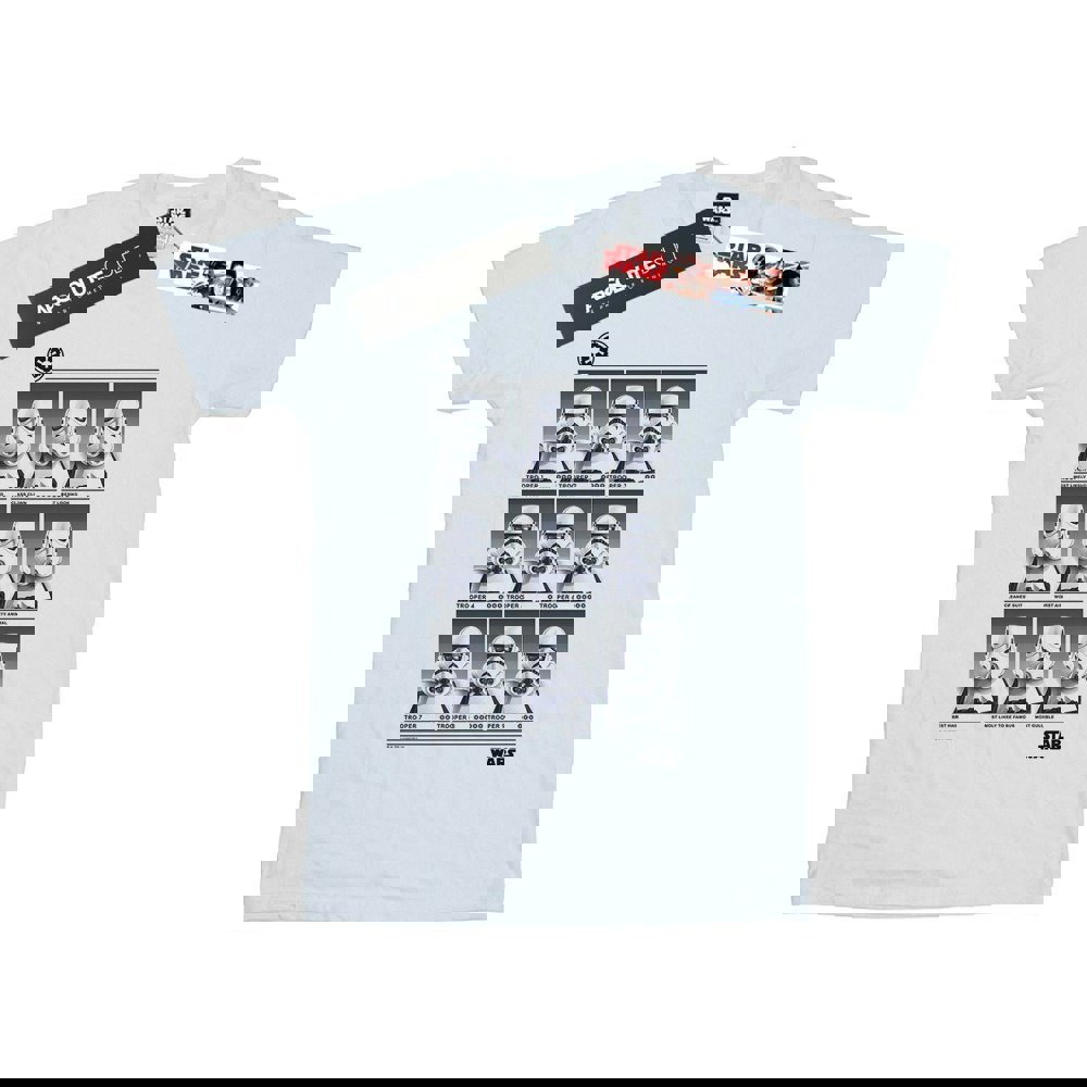 Star Wars Boys Stormtrooper Yearbook T-Shirt - White