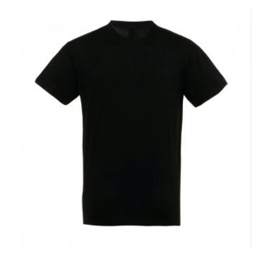 SOLS Mens Regent Short Sleeve T-Shirt - Deep Black