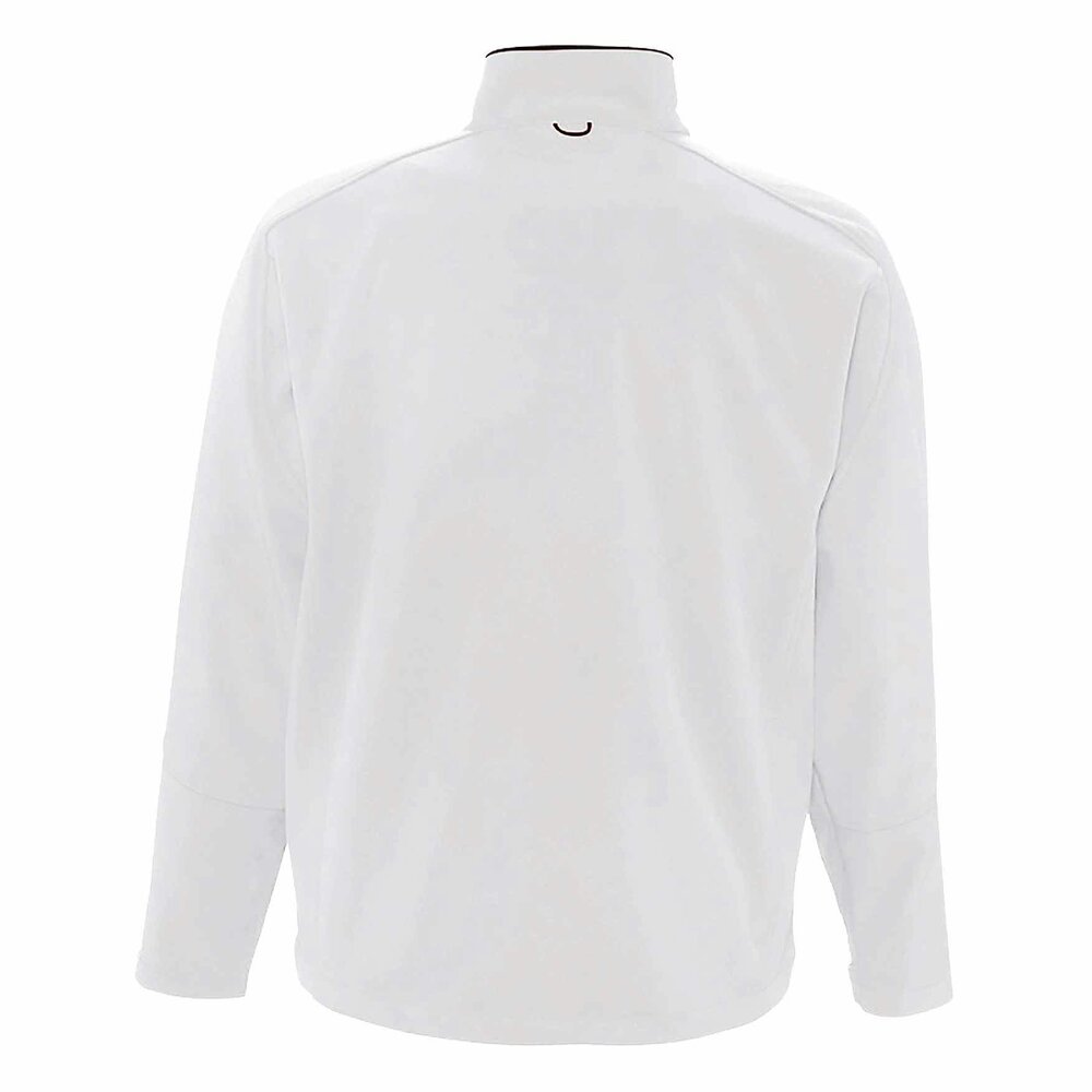 SOLS Mens Relax Soft Shell Jacket (Breathable, Windproof And Water Resistant) - White
