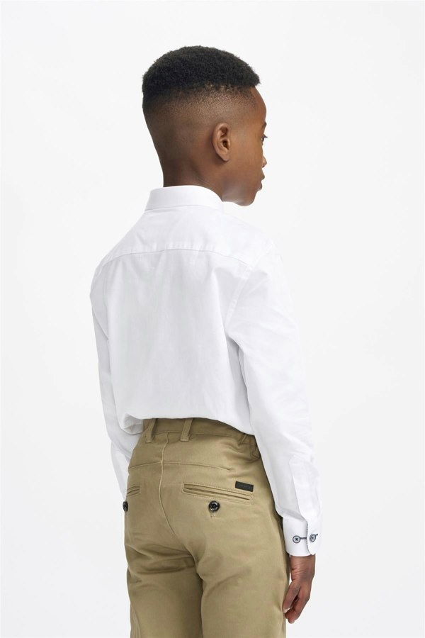 Boys Noble White Shirt Back