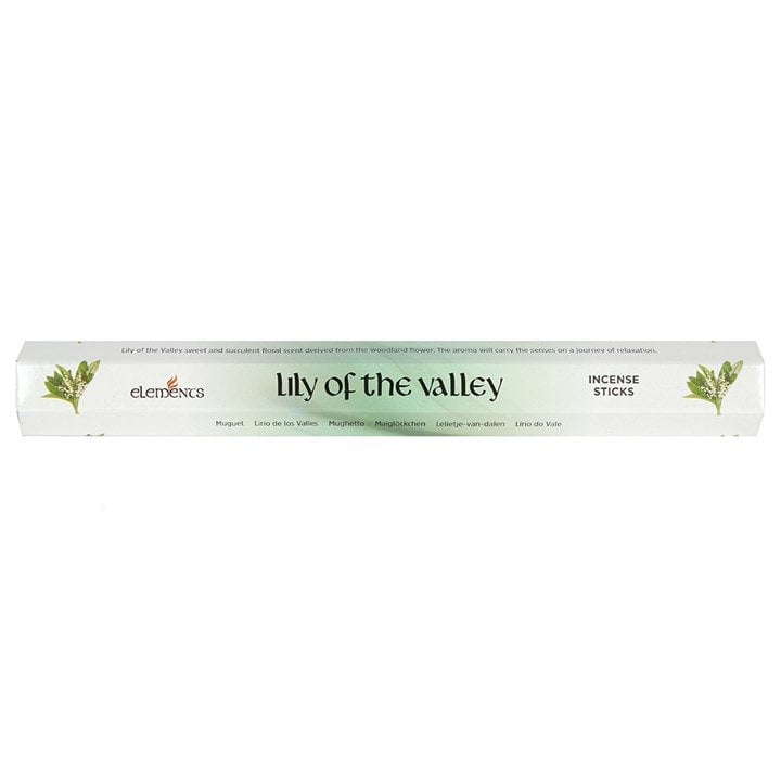 Serano Set of 6 Packets of Elements Lily of the Valley Incense Sticks