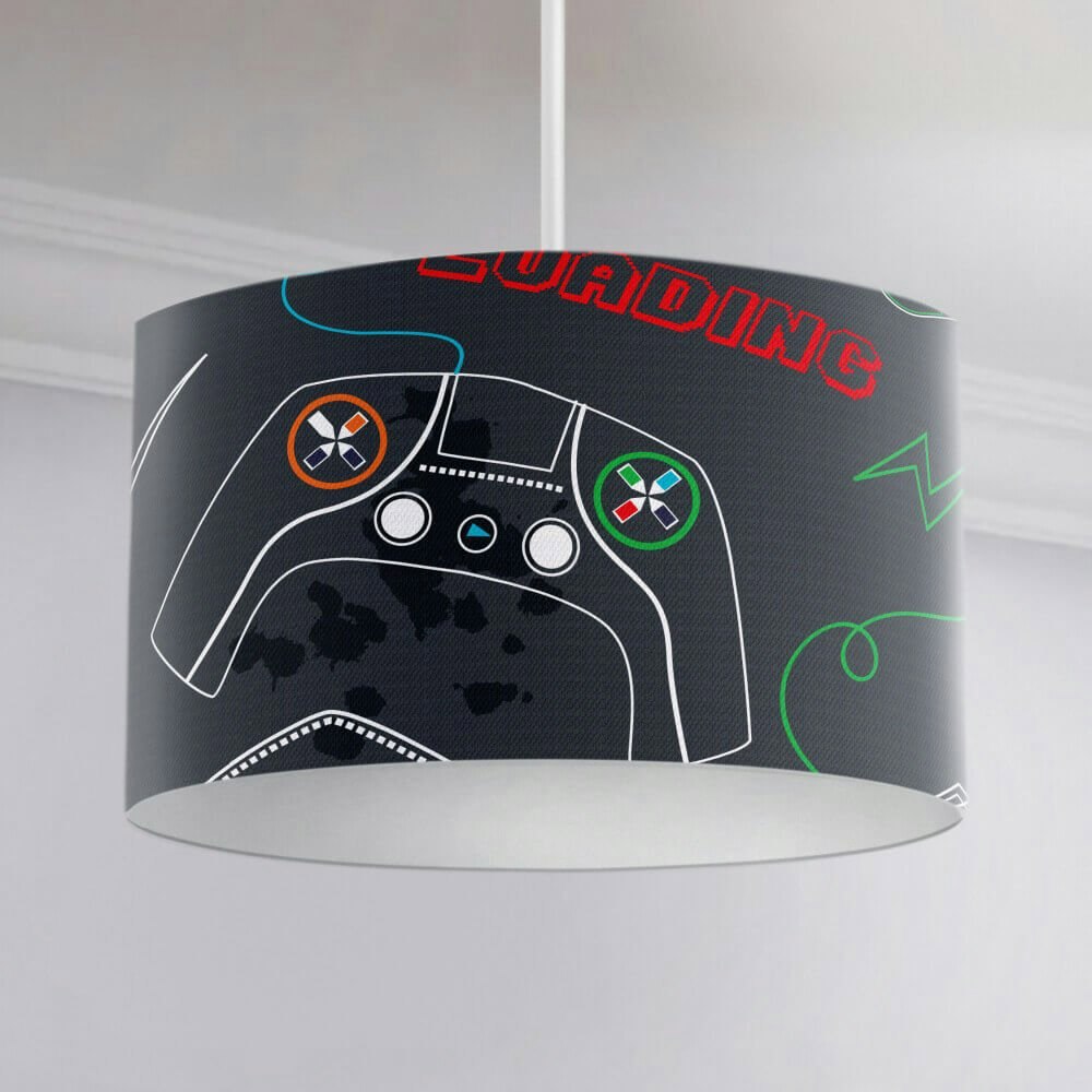 Gaming Ceiling Lampshade - Happy Linen Company