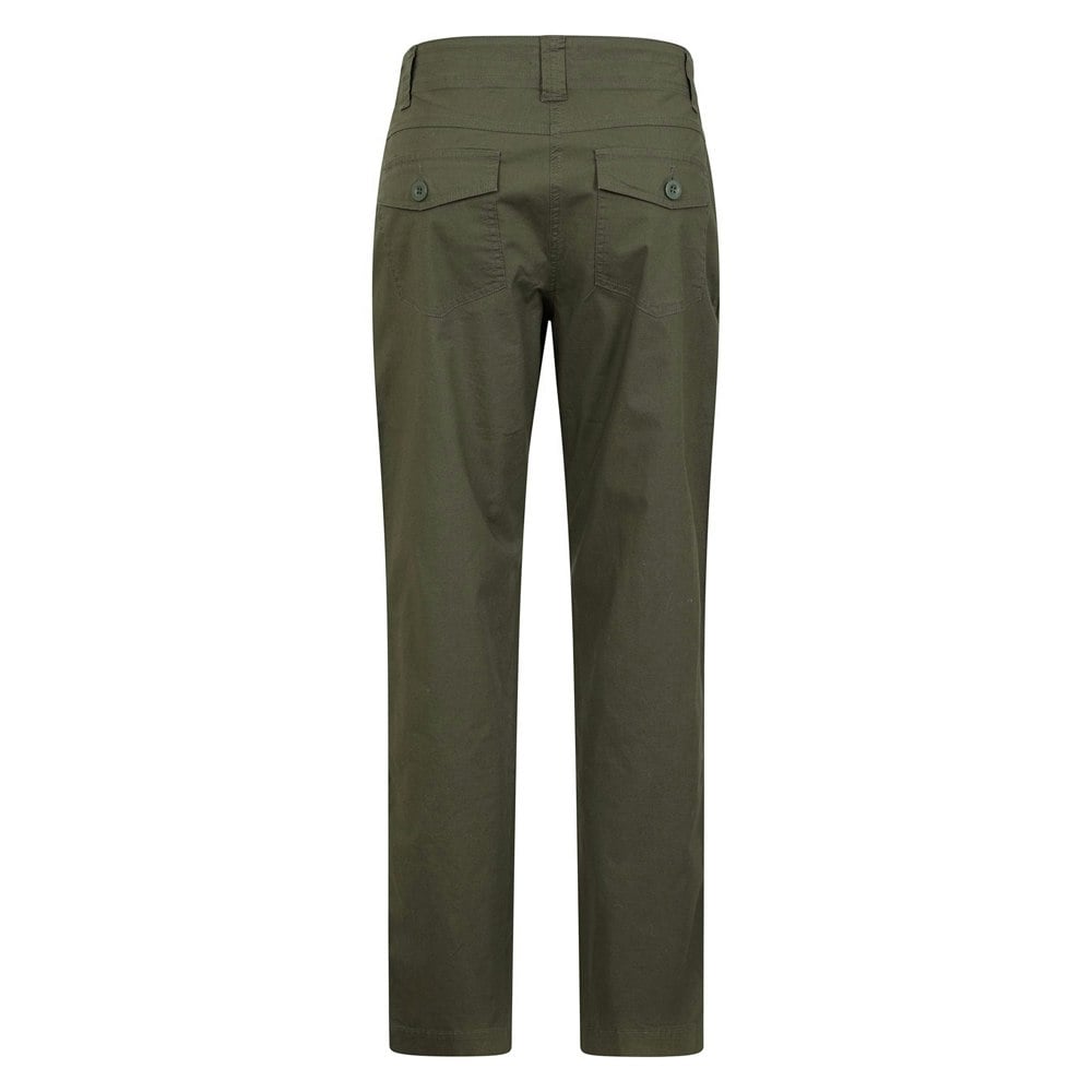 Mountain Warehouse Women's Coastal Stretch Regular Trousers - Khaki Green
