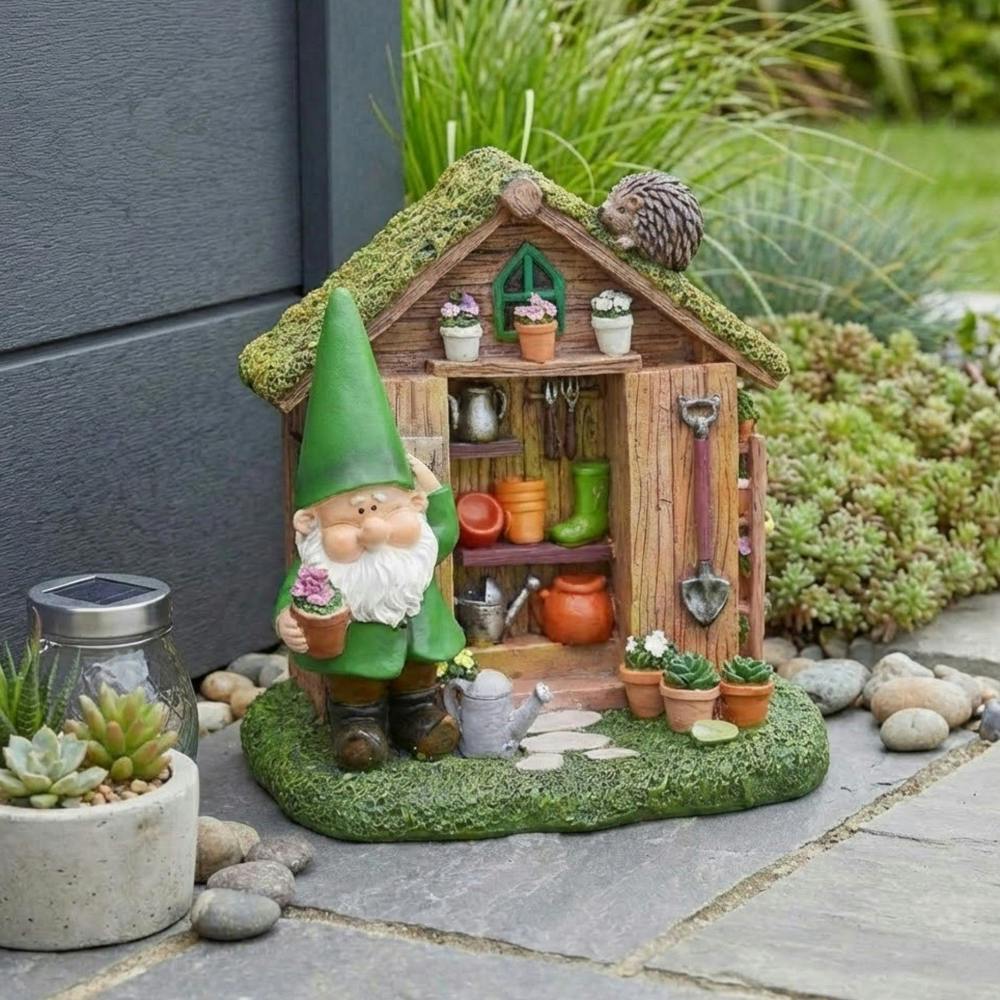 Garden Greatness Wilf's Shed Woodland Garden Ornament
